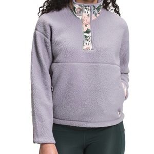 NWT The North Face Cragmont Fleece 1/4 Snap Pullover Jacket (Size L)